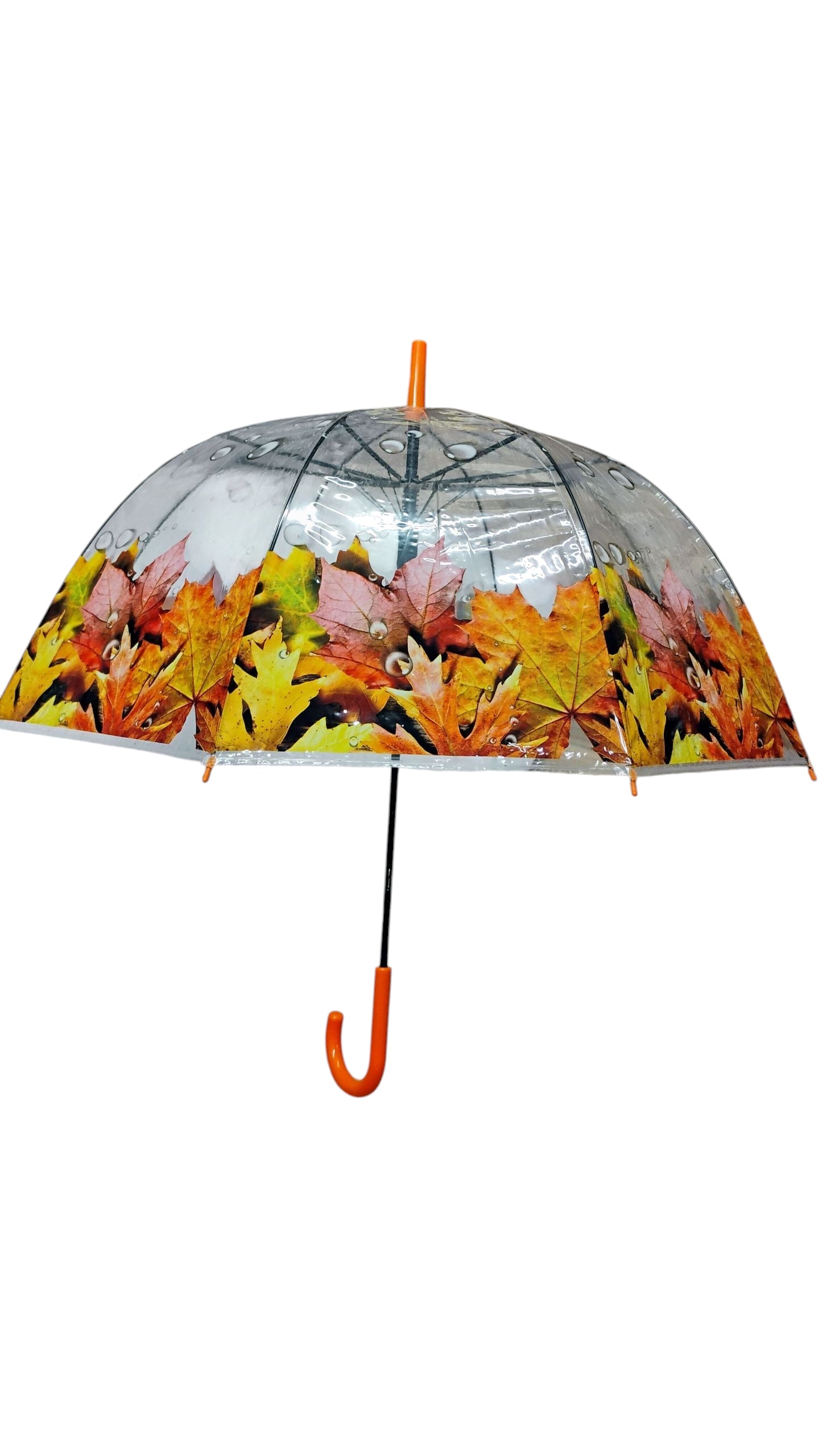 PARASOLKA PRZECIWDESZCZOWA KOLOROWA Z MOTYWEM KWIATY LIŚCIE ŚREDNICA 85CM E2025 EMAJ