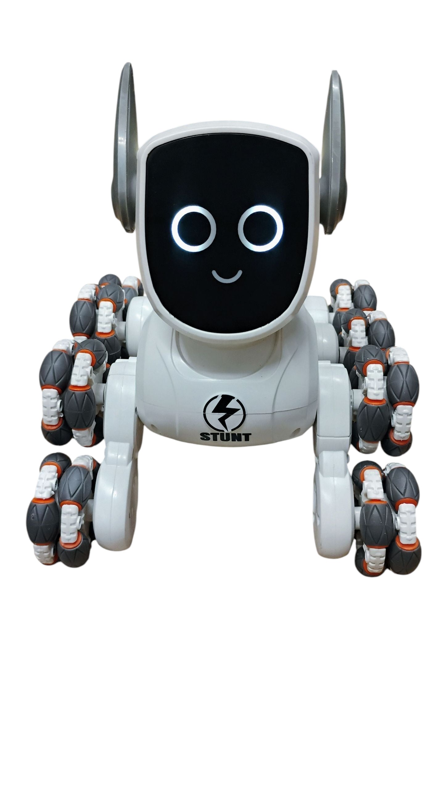 RC ROBOT DOG 8-KOŁOWY INTERAKTYWNY PIES ZDALNIE STEROWANY 2.4GHz E2572 EMAJ