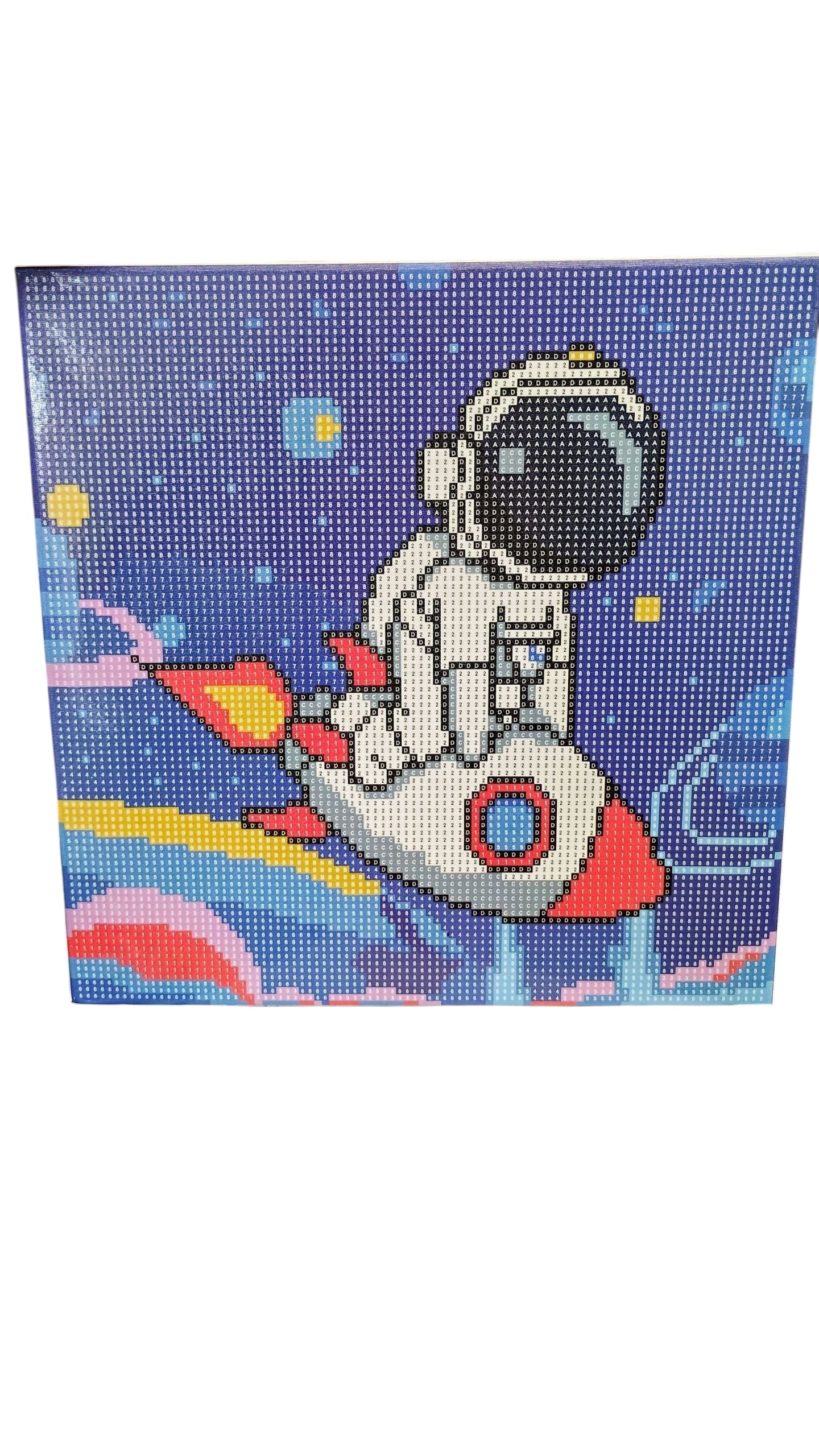 OBRAZ 4D NA PŁÓTNIE 30cm X 30cm MIX WZORÓW ZWIERZAKI E2415 EMAJ
