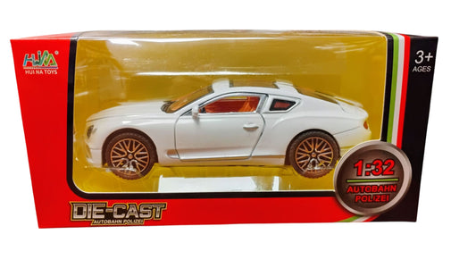 MODEL EKSLUZYWNE AUTO 15CM METAL LED DŹWIĘK CZARNY LUB BIAŁY E2542 EMAJ