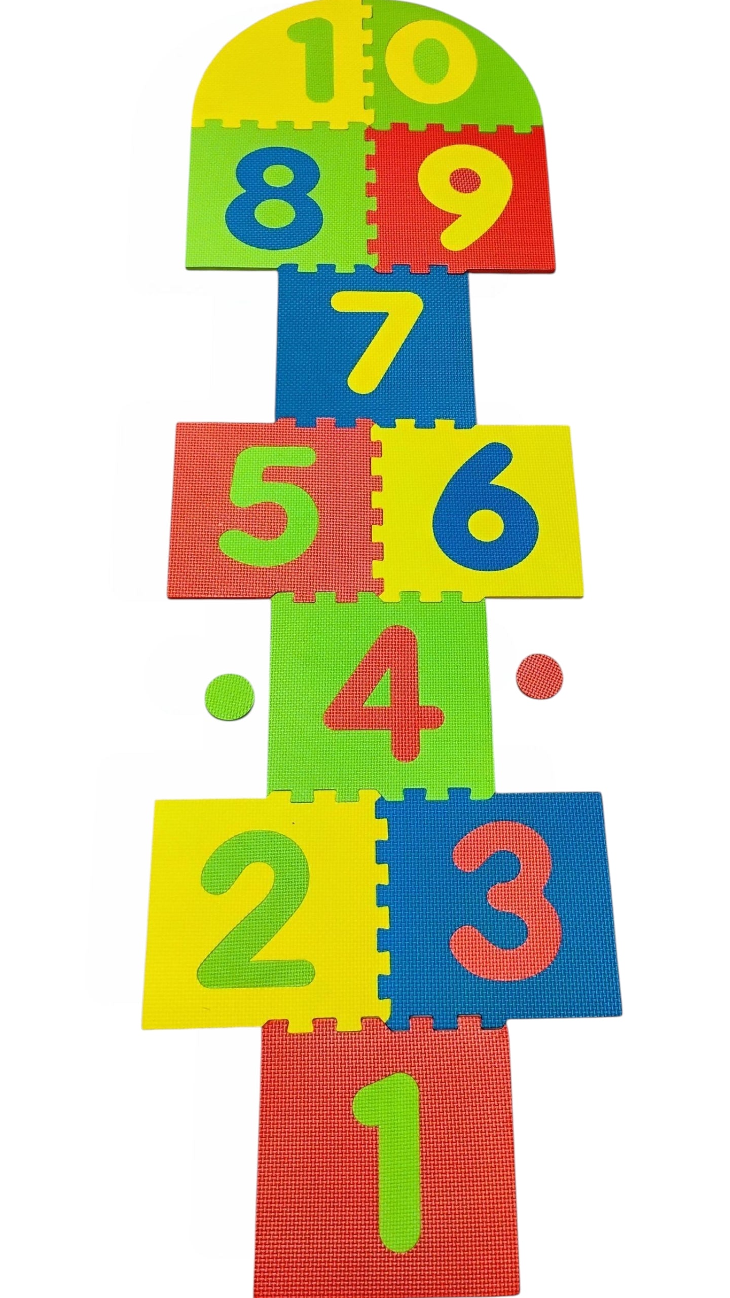 KOLOROWA MATA PIANKOWA HOPSCOTCH – KLASY 1–10 180 X 53CM E1992 EMAJ