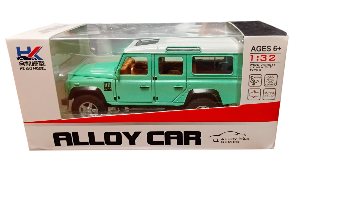 METALOWY SAMOCHÓD TERENOWY SUV 15cm LED DŹWIĘK AUTO NAPĘD E2532 EMAJ