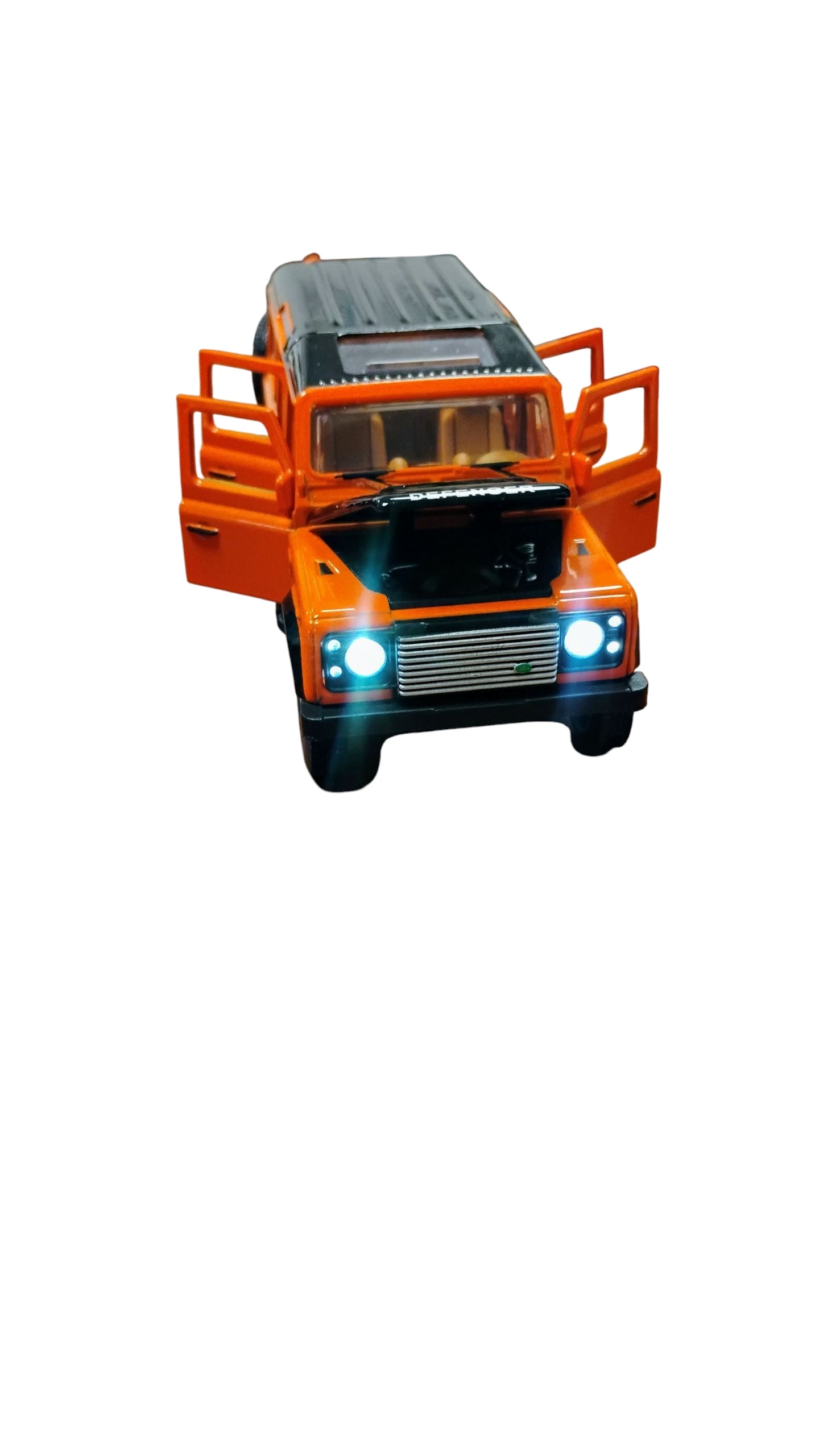 METALOWY SAMOCHÓD TERENOWY SUV 15cm LED DŹWIĘK AUTO NAPĘD E2532 EMAJ