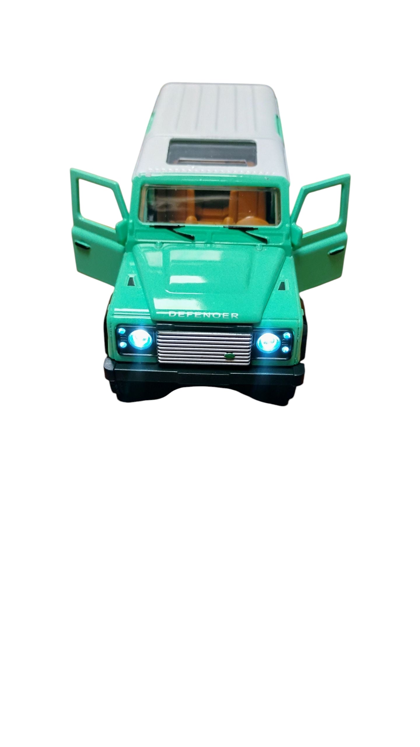 METALOWY SAMOCHÓD TERENOWY SUV 15cm LED DŹWIĘK AUTO NAPĘD E2532 EMAJ