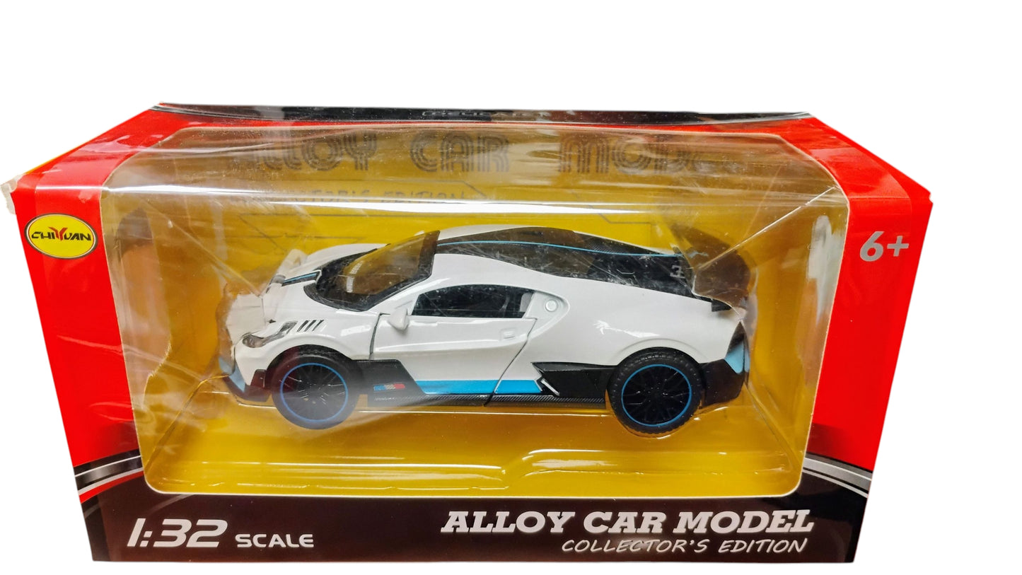 SPORTOWY SAMOCHÓD AUTO METAL 15cm LED OTWIERANE DRZWI 4 KOLORY E2540 EMAJ