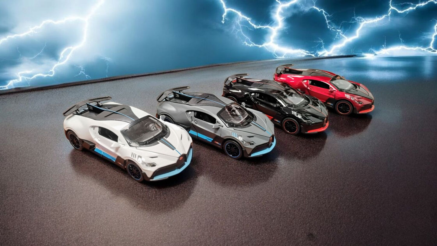 SPORTOWY SAMOCHÓD AUTO METAL 15cm LED OTWIERANE DRZWI 4 KOLORY E2540 EMAJ