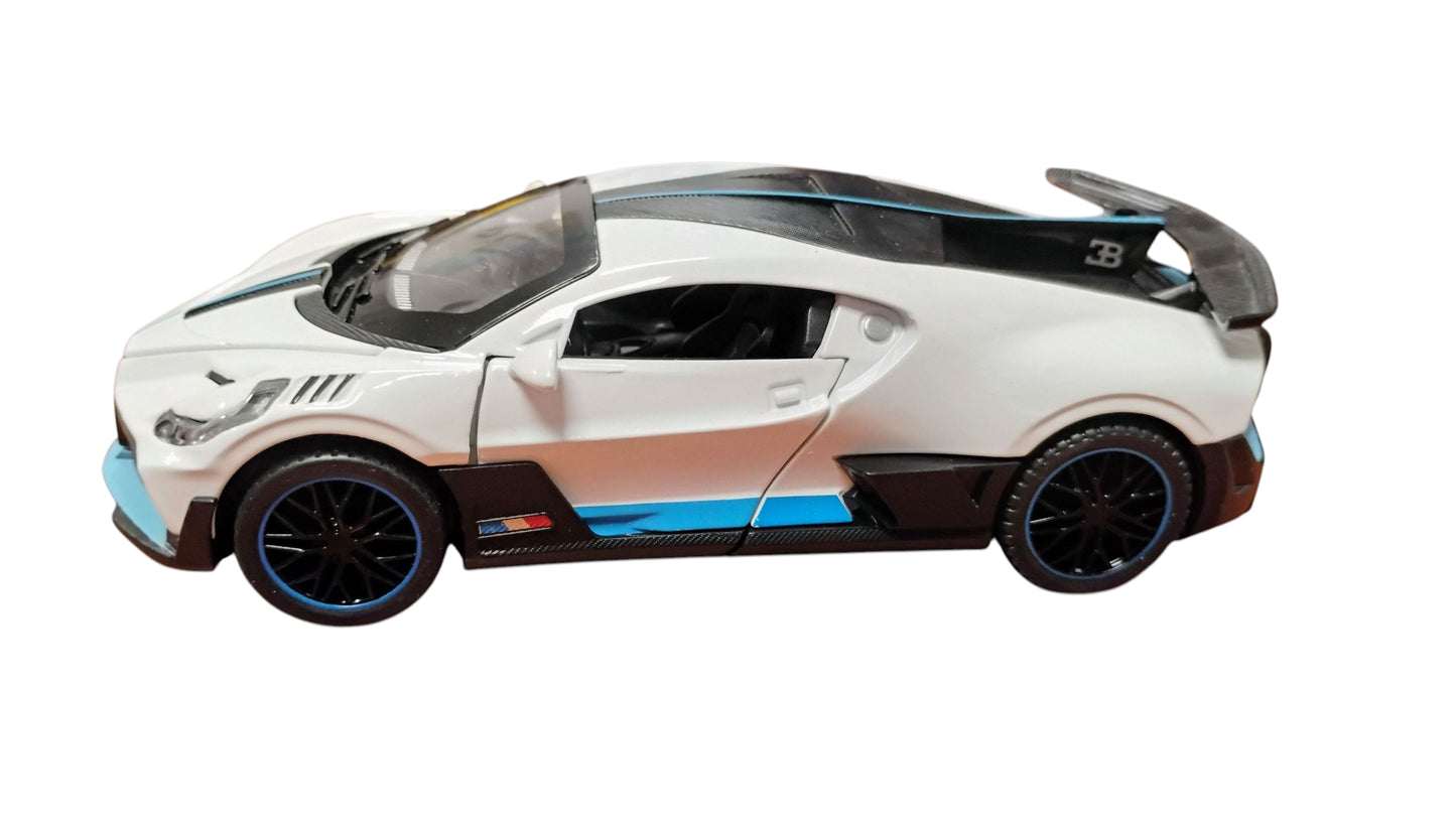 SPORTOWY SAMOCHÓD AUTO METAL 15cm LED OTWIERANE DRZWI 4 KOLORY E2540 EMAJ