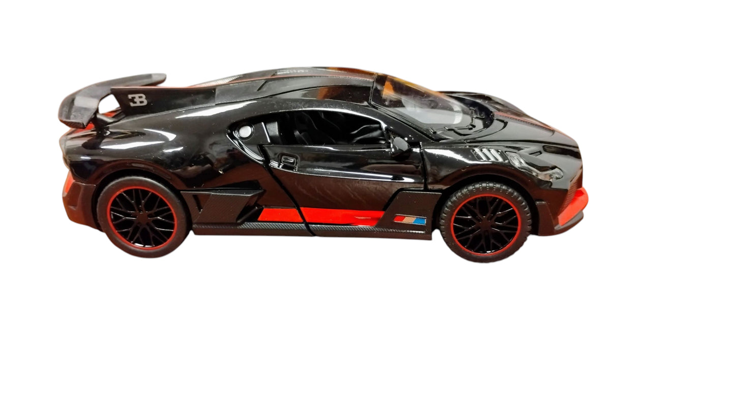 SPORTOWY SAMOCHÓD AUTO METAL 15cm LED OTWIERANE DRZWI 4 KOLORY E2540 EMAJ