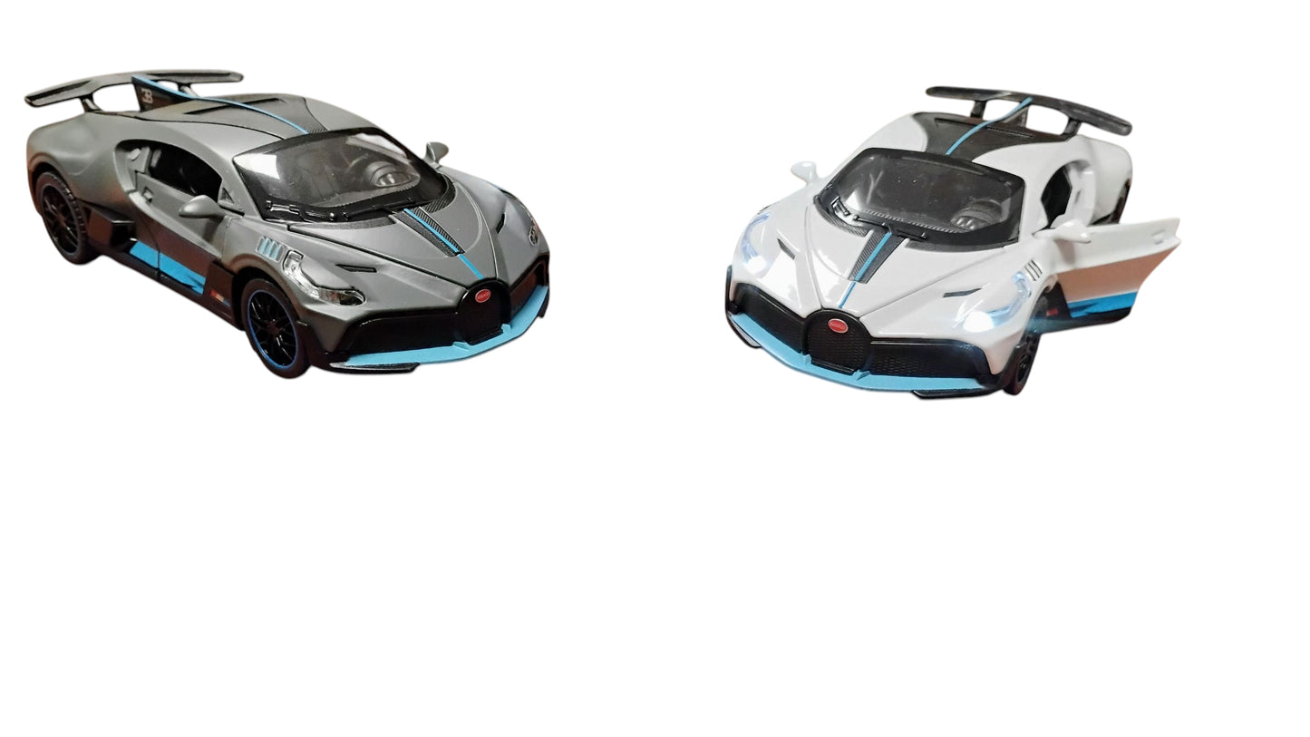 SPORTOWY SAMOCHÓD AUTO METAL 15cm LED OTWIERANE DRZWI 4 KOLORY E2540 EMAJ