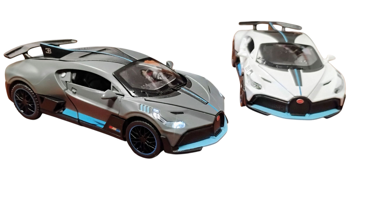 SPORTOWY SAMOCHÓD AUTO METAL 15cm LED OTWIERANE DRZWI 4 KOLORY E2540 EMAJ