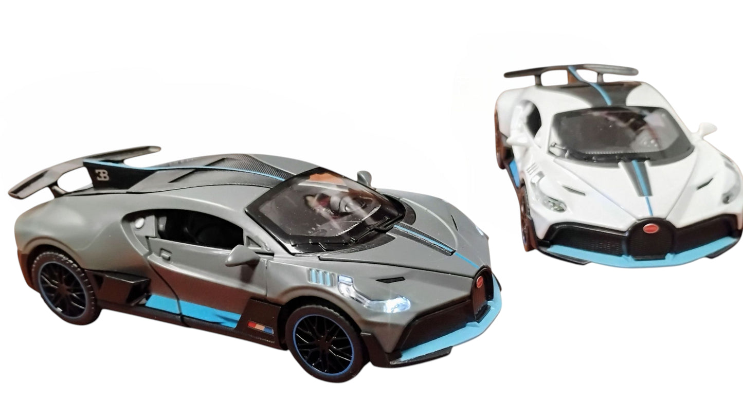 SPORTOWY SAMOCHÓD AUTO METAL 15cm LED OTWIERANE DRZWI 4 KOLORY E2540 EMAJ