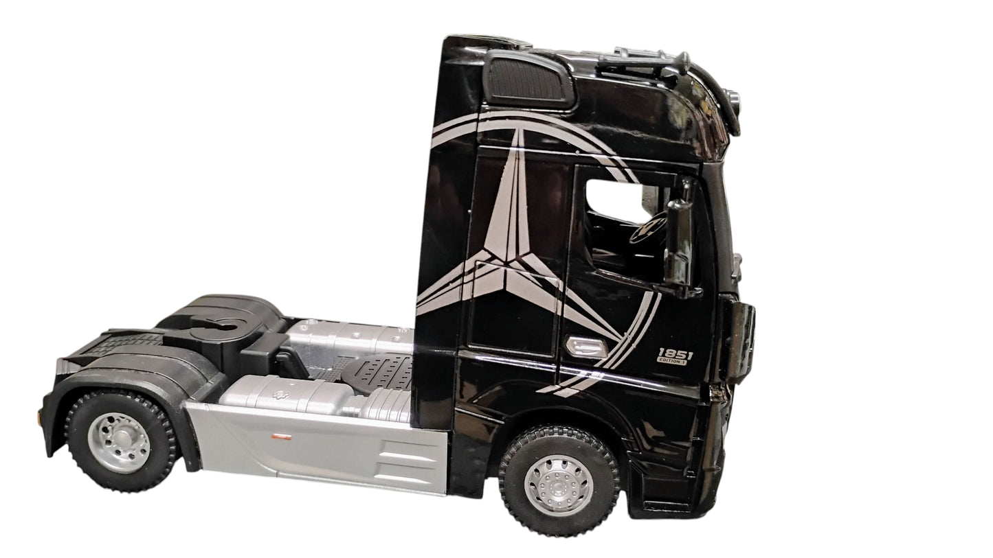 AUTO MODEL TRUCK METALOWY TIR CIĄGNIK SIODŁOWY 18CM 1:24 DŹWIEK E2548 EMAJ