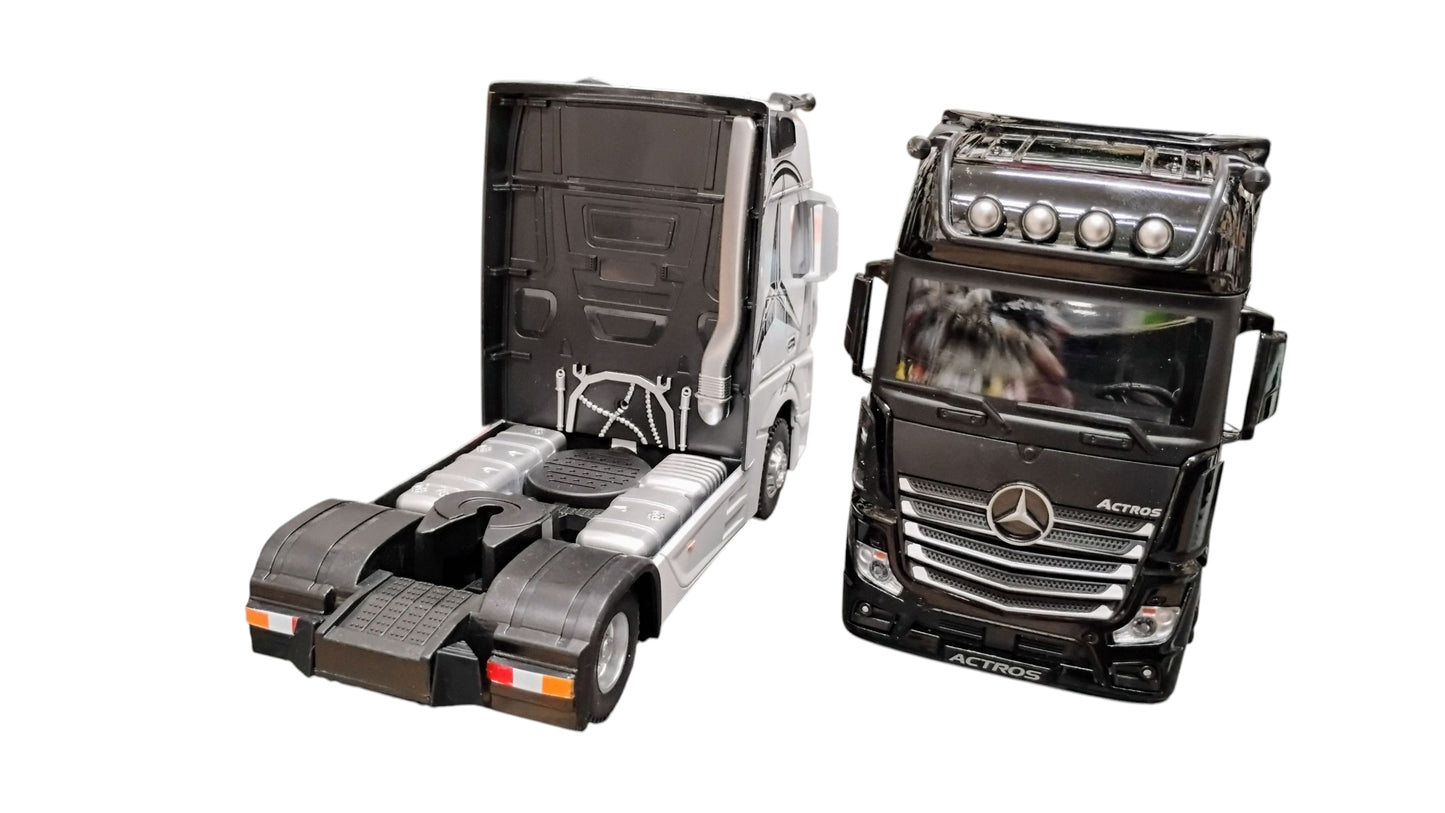 AUTO MODEL TRUCK METALOWY TIR CIĄGNIK SIODŁOWY 18CM 1:24 DŹWIEK E2548 EMAJ