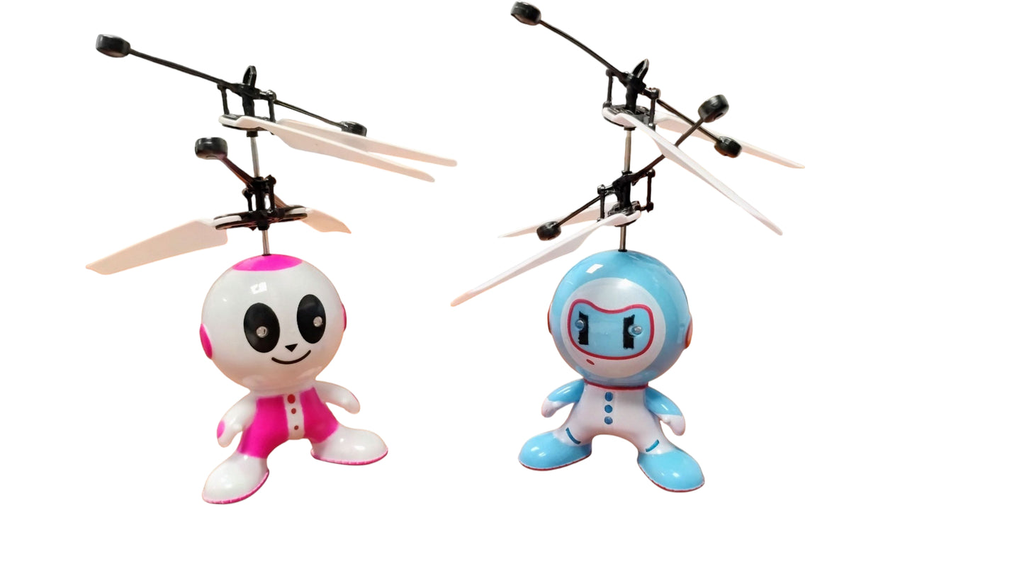 ROBOT LATAJĄCY KOSMONAUTA INDUKCYJNY 13cm STEROWANY DŁONIĄ E2054 EMAJ