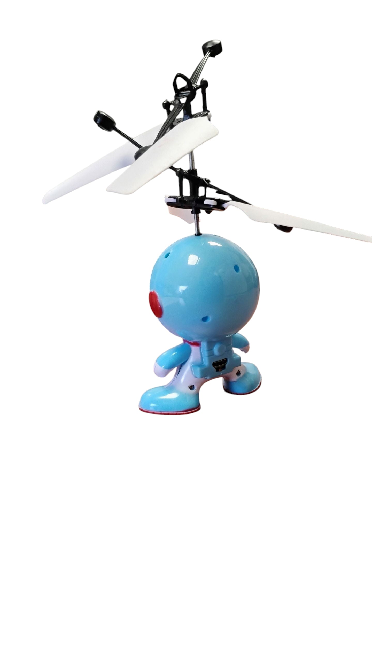 ROBOT LATAJĄCY KOSMONAUTA INDUKCYJNY 13cm STEROWANY DŁONIĄ E2054 EMAJ