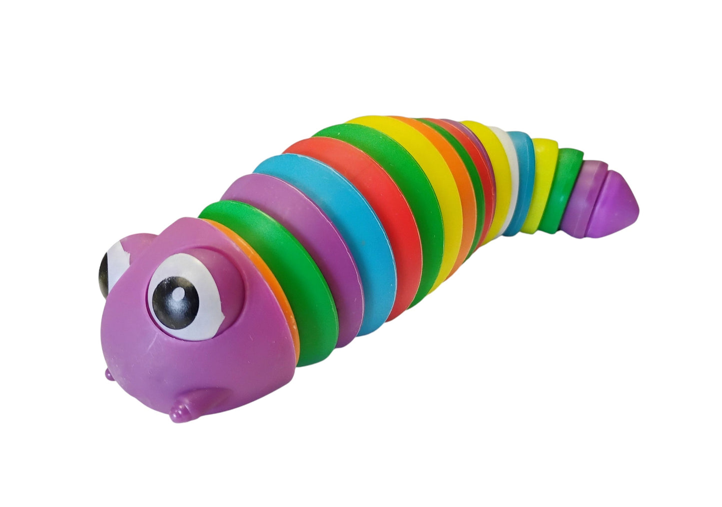 GĄSIENICA SENSORYCZNA WIELKIE OCZY  ANTYSTRESOWA 15CM E1364 EMAJ