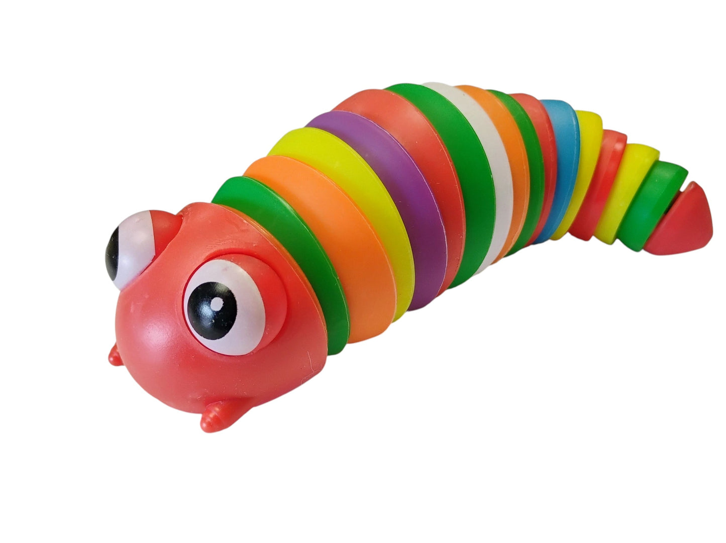 GĄSIENICA SENSORYCZNA WIELKIE OCZY  ANTYSTRESOWA 15CM E1364 EMAJ