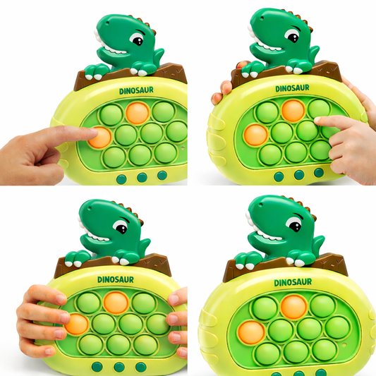GRA POP IT DINOZAUR SENSORYCZNA ZABAWKA ANTYSTRESOWA 13CM E2312 EMAJ