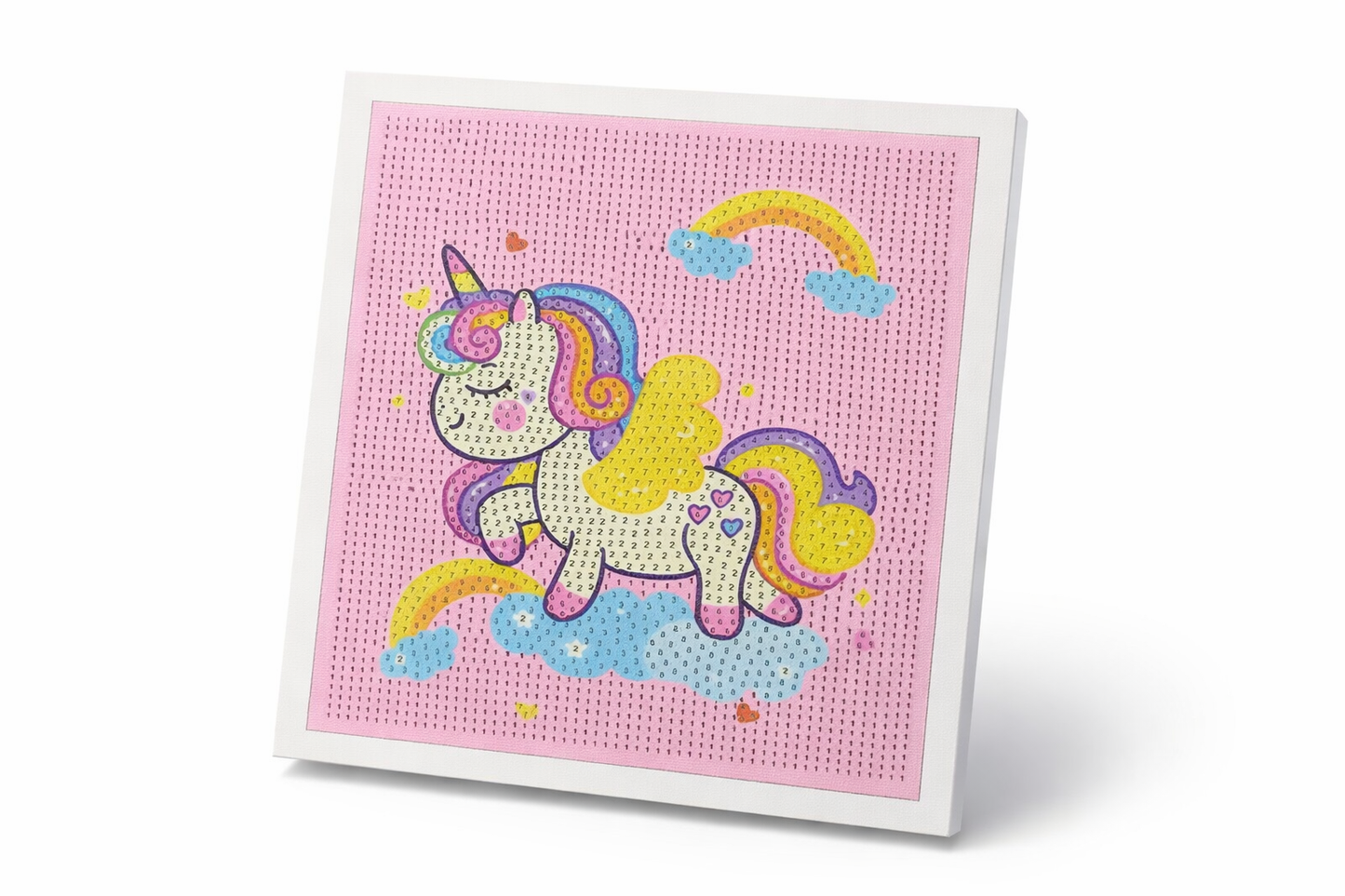 DIAMOND PAINTING DLA DZIECI ZESTAW 22X17CM OBRAZ DIAMENCIKI DIY E2414 EMAJ