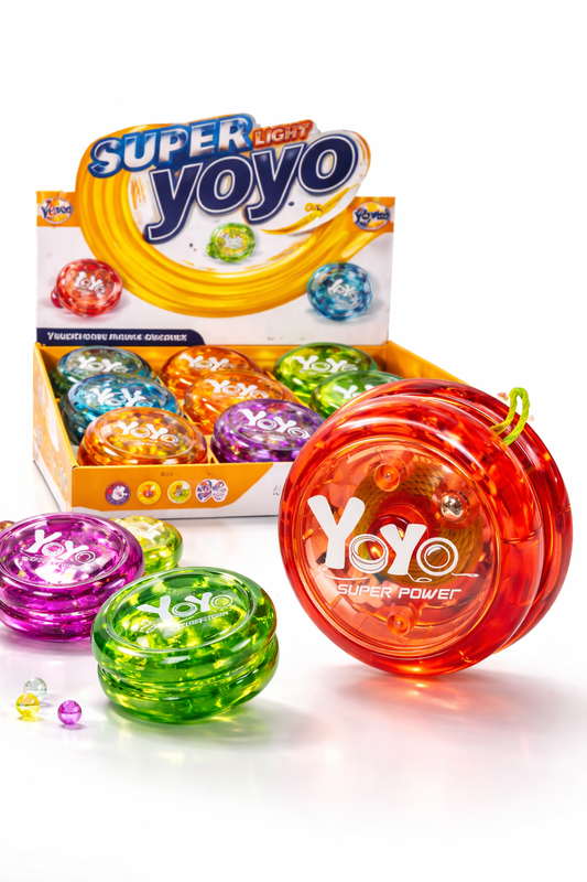 JOJO YOYO KOLOROWE JASKRAWE KOLORY 7cm ŚWIECĄCE SZNUREK E1692 EMAJ