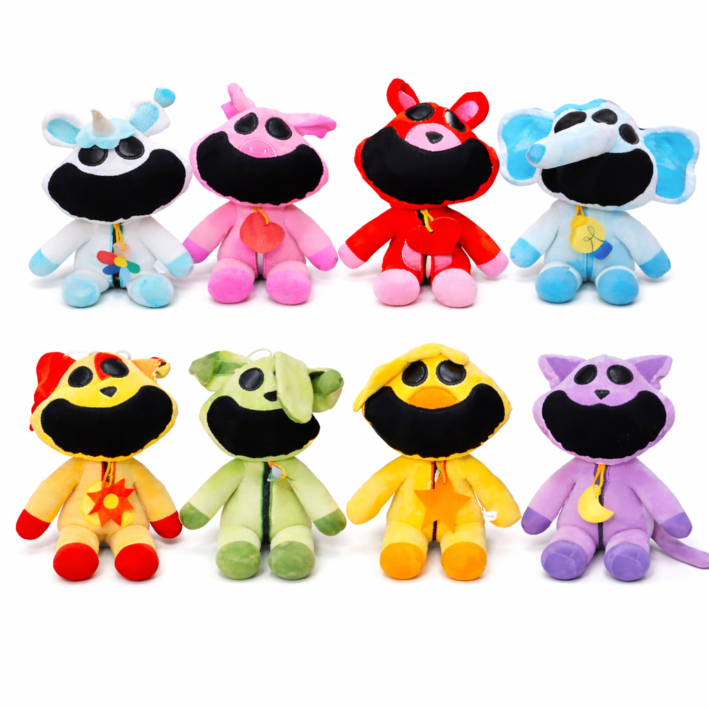 MASKOTKA SMILING CRITTERS MIX WZORÓW KOLORÓW 25CM E2493 EMAJ