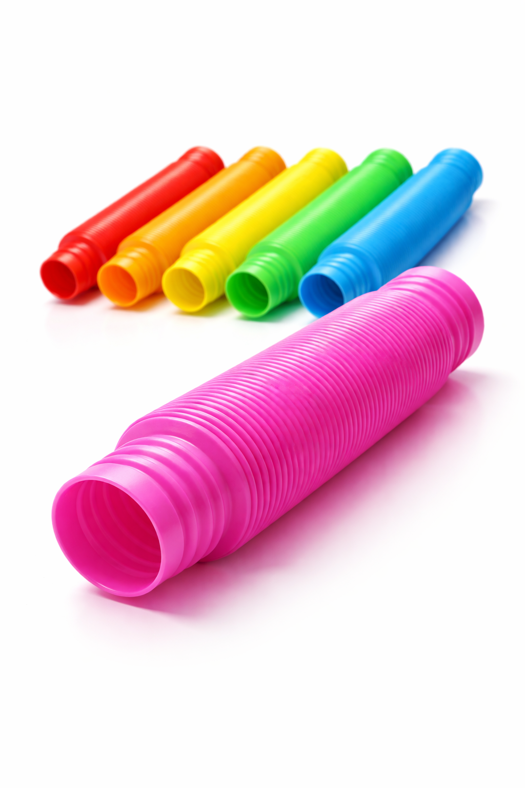 RURKA SENSORYCZNA POP TUBE ANTYSTRESOWA KOLORY DO WYBORU 21cm E1207 EMAJ