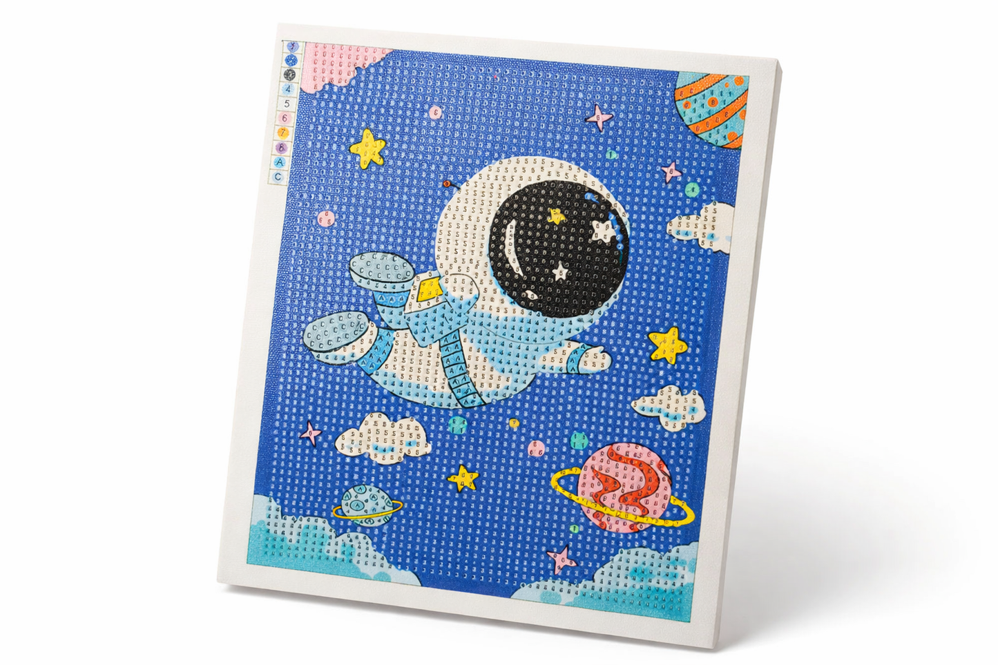DIAMOND PAINTING DLA DZIECI ZESTAW 22X17CM OBRAZ DIAMENCIKI DIY E2414 EMAJ