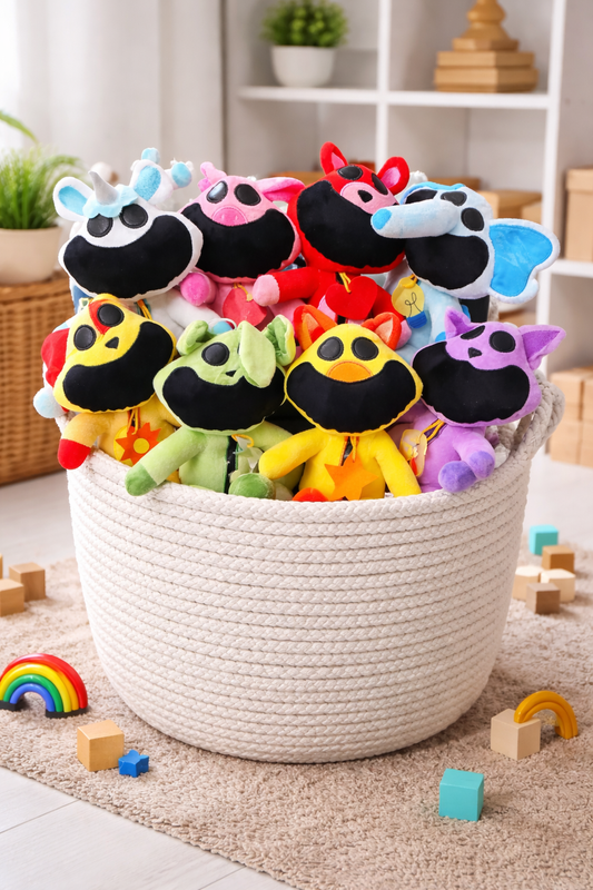 MASKOTKA SMILING CRITTERS MIX WZORÓW KOLORÓW 25CM E2493 EMAJ