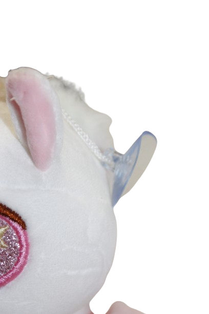 MASKOTKA JEDNOROŻEC UNICORN 23CM DWA KOLORY PRZYSSAWKA E2213 EMAJ