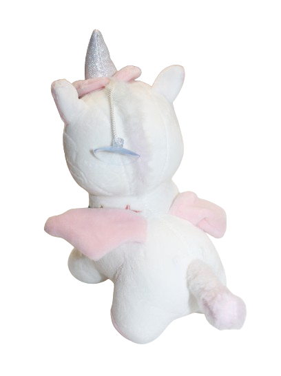 MASKOTKA JEDNOROŻEC UNICORN 23CM DWA KOLORY PRZYSSAWKA E2213 EMAJ