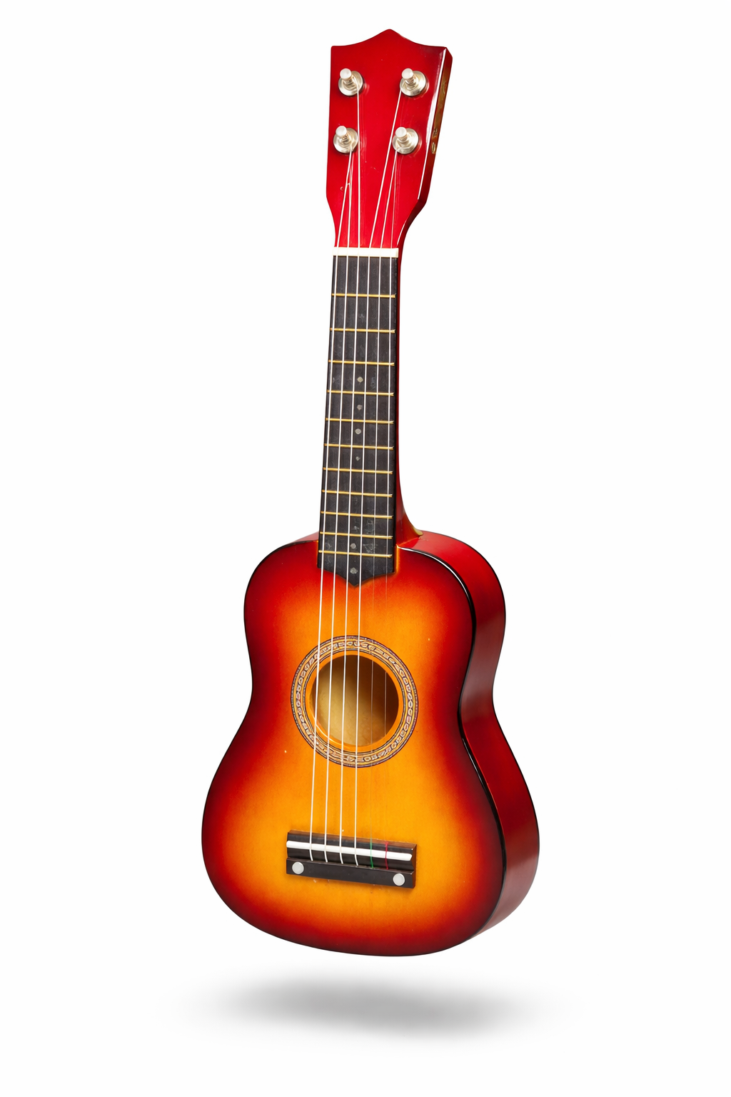 DREWNIANA GITARA 6 STRUN METALOWYCH 54 CM E1499  EMAJ