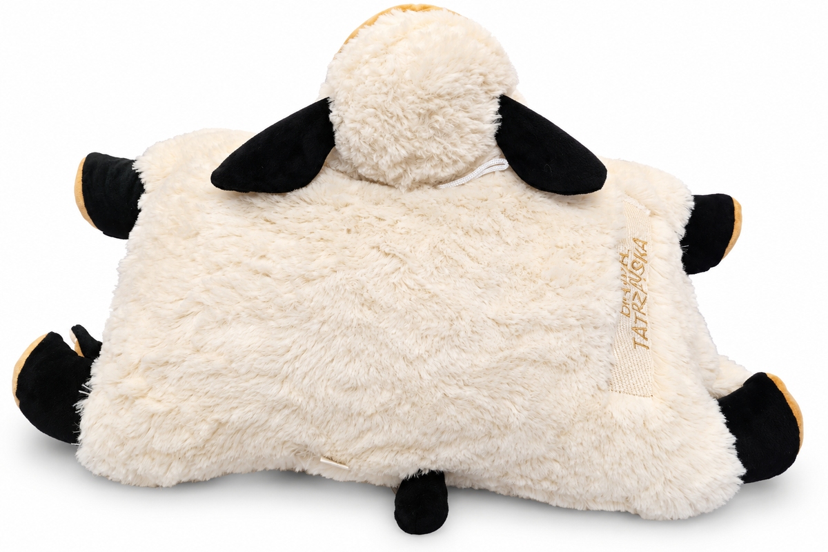 OWCA PODUSZKA MASKOTKA 2w1 NA RZEP BIAŁKA TATRZAŃSKA 55CM E1877 EMAJ