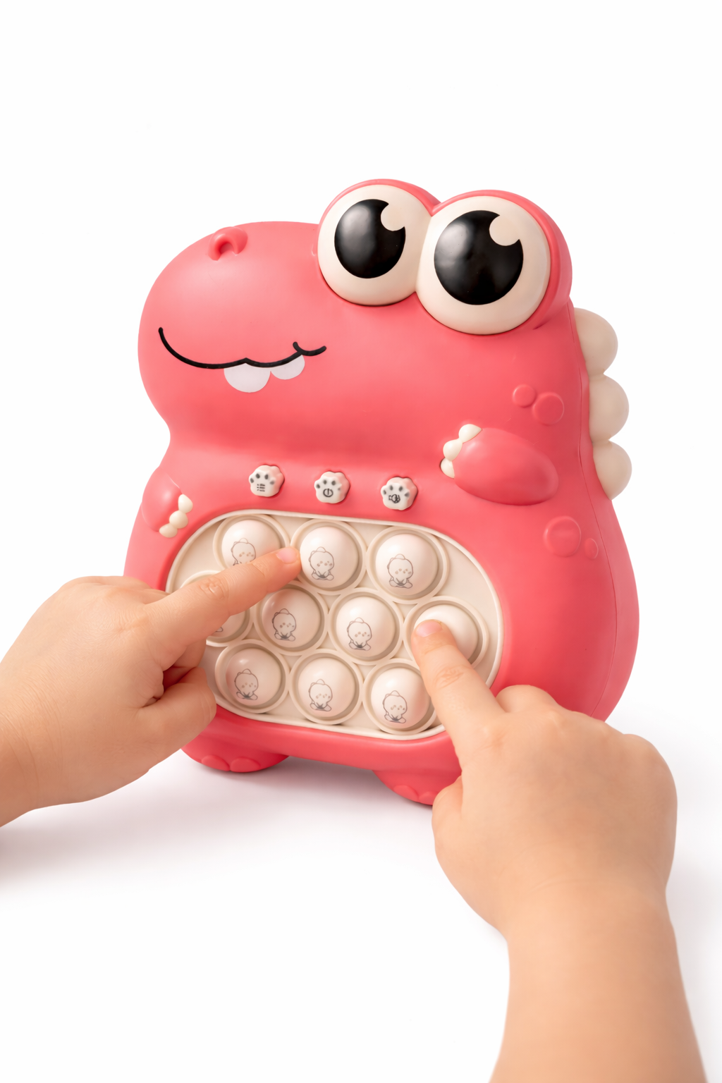 GRA SENSORYCZNA POP IT DINOZAUR ZABAWKA EDUKACYJNA ANTYSTRESOWA E2305 EMAJ