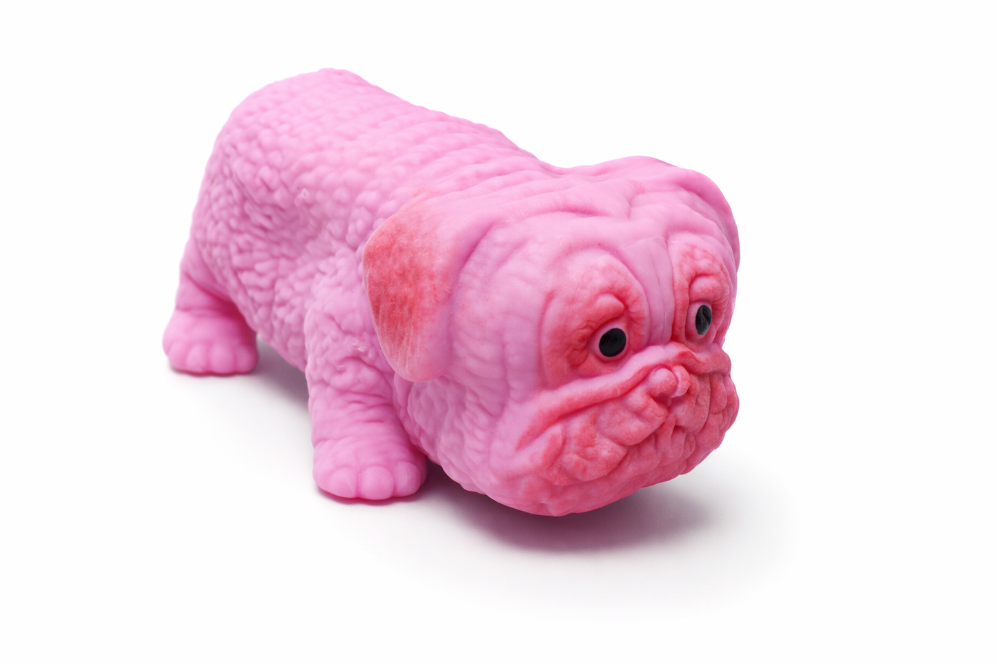 GNIOTEK BULDOG ANTYSTRESOWY PIES Z PIASKIEM SENSORYCZNY SQUISHY E1253 EMAJ