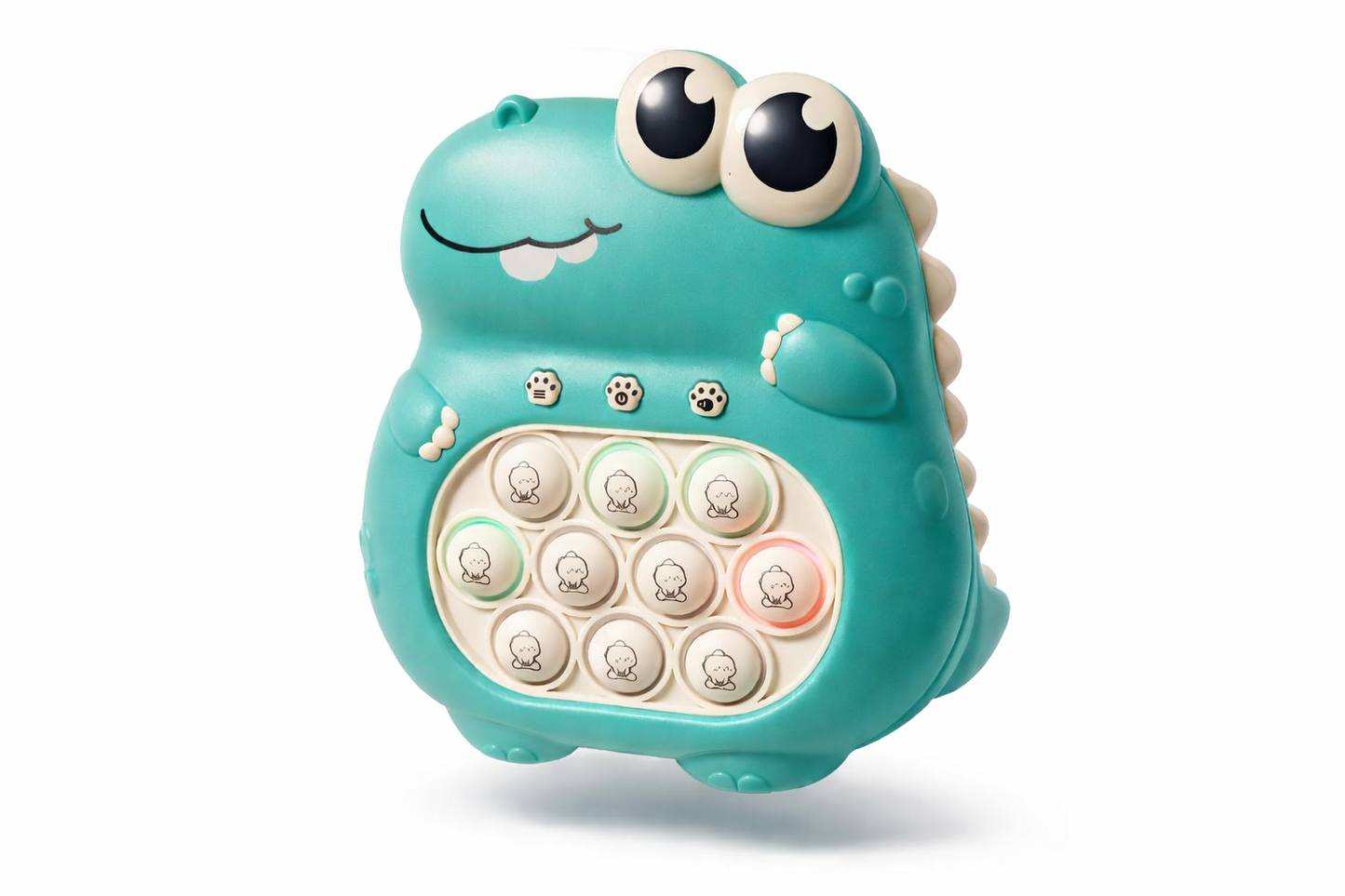 GRA SENSORYCZNA POP IT DINOZAUR ZABAWKA EDUKACYJNA ANTYSTRESOWA E2305 EMAJ