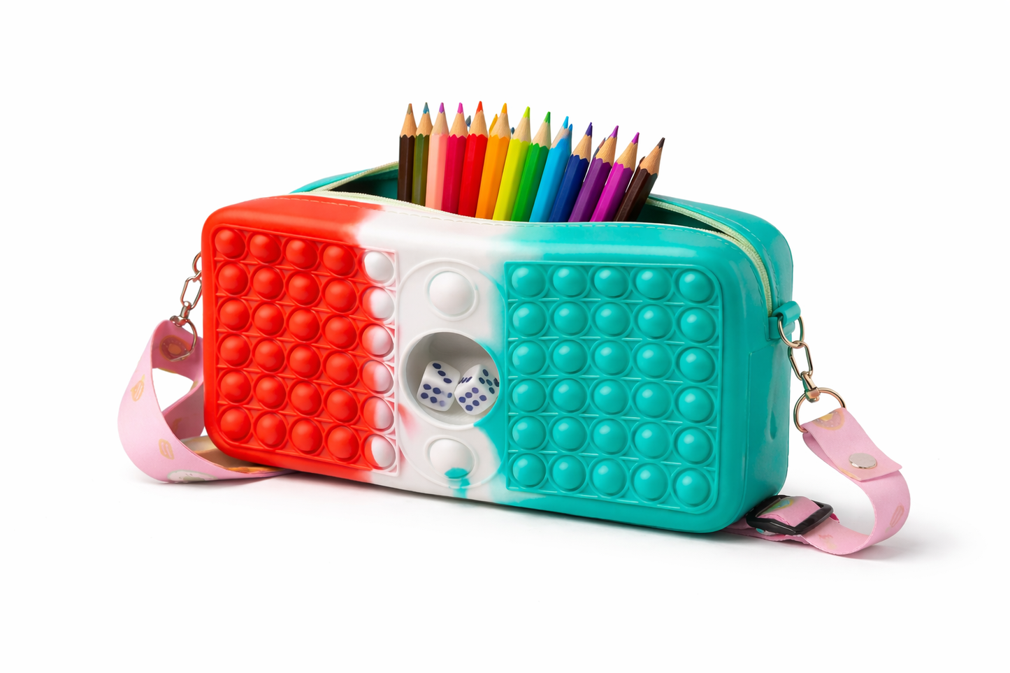 TOREBKA POPPIT PIÓRNIK BOISKO KOSTKI DO GRY  23CM E1346 EMAJ