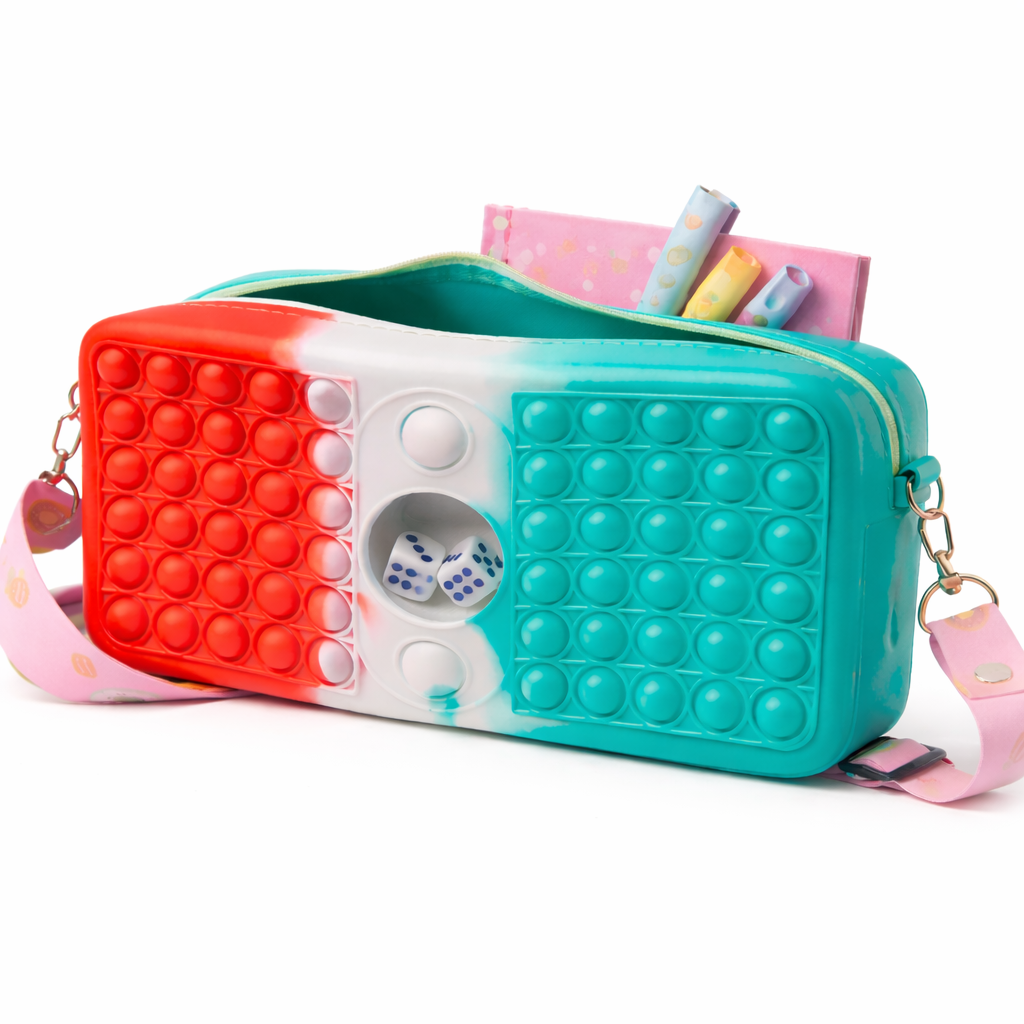 TOREBKA POPPIT PIÓRNIK BOISKO KOSTKI DO GRY  23CM E1346 EMAJ