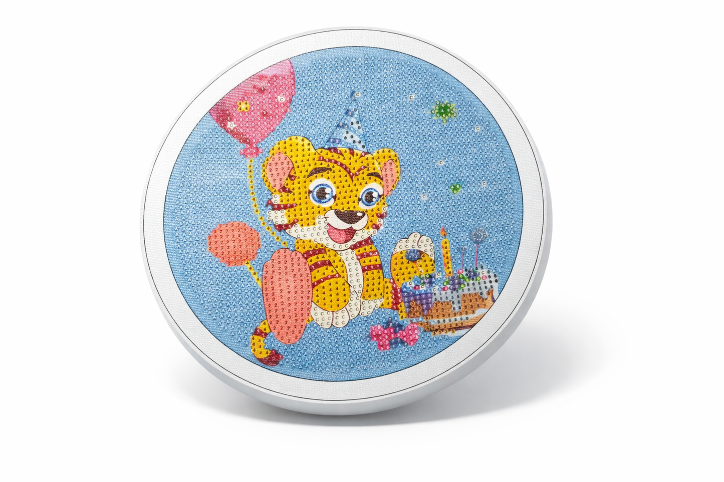 KREATYWNY ZESTAW OBRAZEK 3D WYKLEJANKA HAFT DIAMENTOWY WZORY 20CM E2413EMAJ