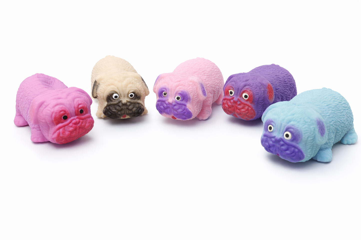 GNIOTEK BULDOG ANTYSTRESOWY PIES Z PIASKIEM SENSORYCZNY SQUISHY E1253 EMAJ
