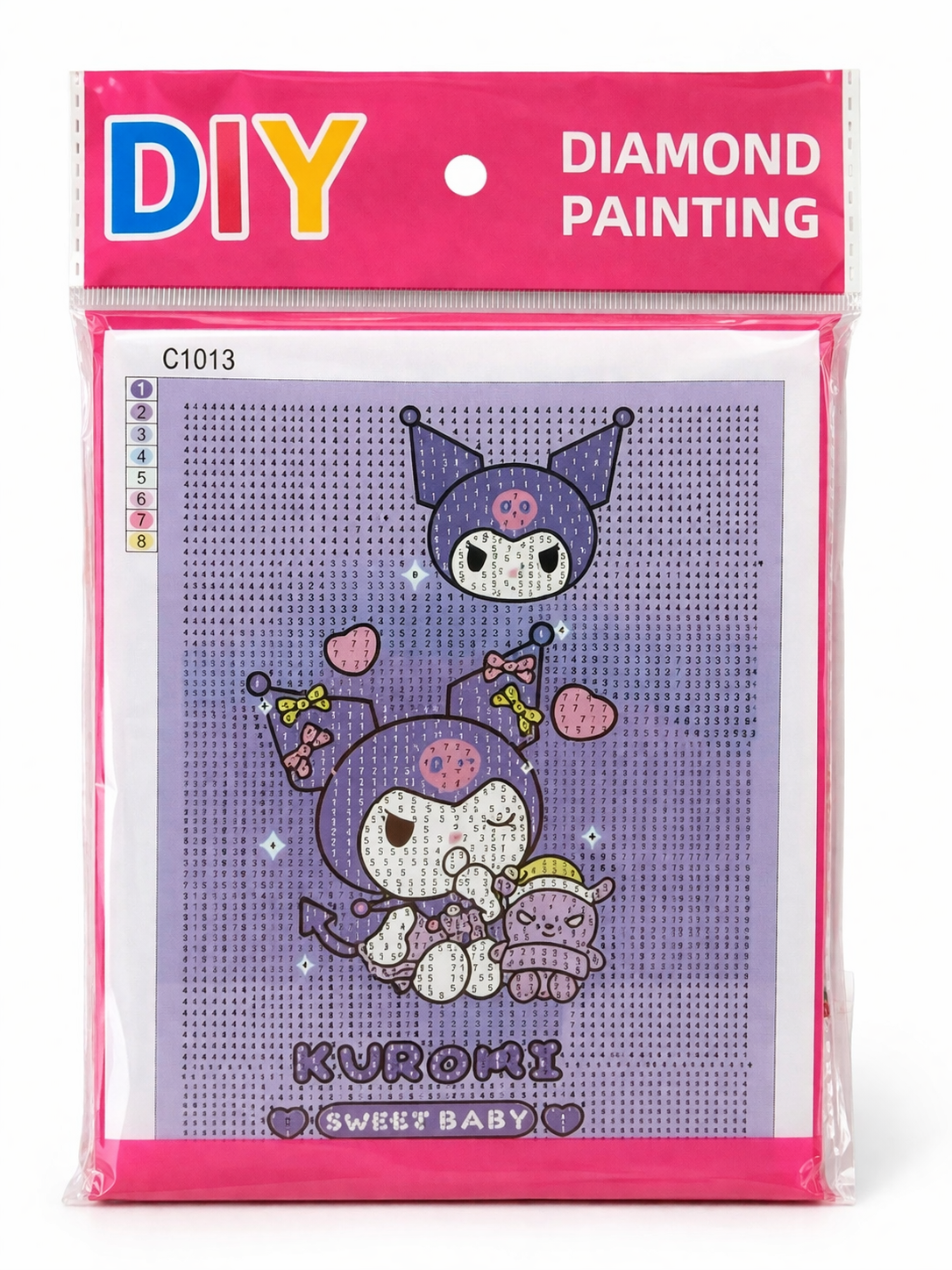 DIAMOND PAINTING DLA DZIECI ZESTAW 22X17CM OBRAZ DIAMENCIKI DIY E2414 EMAJ
