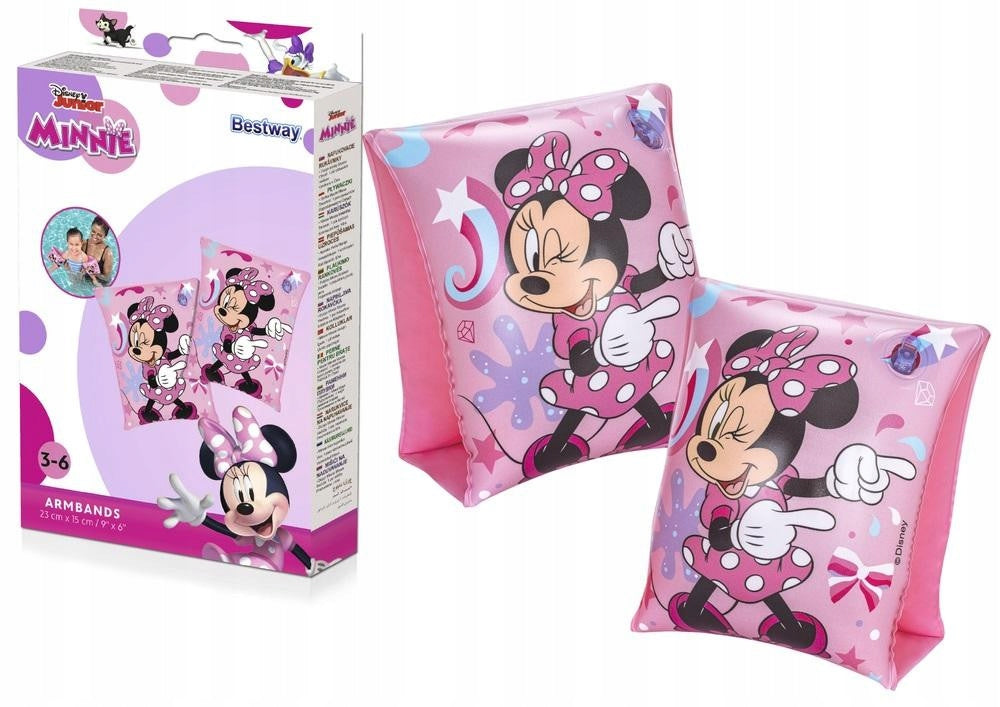 RĘKAWKI DO NAUKI PŁYWANIA Bestway Myszka Minnie 23x15 cm 91038 EMAJ