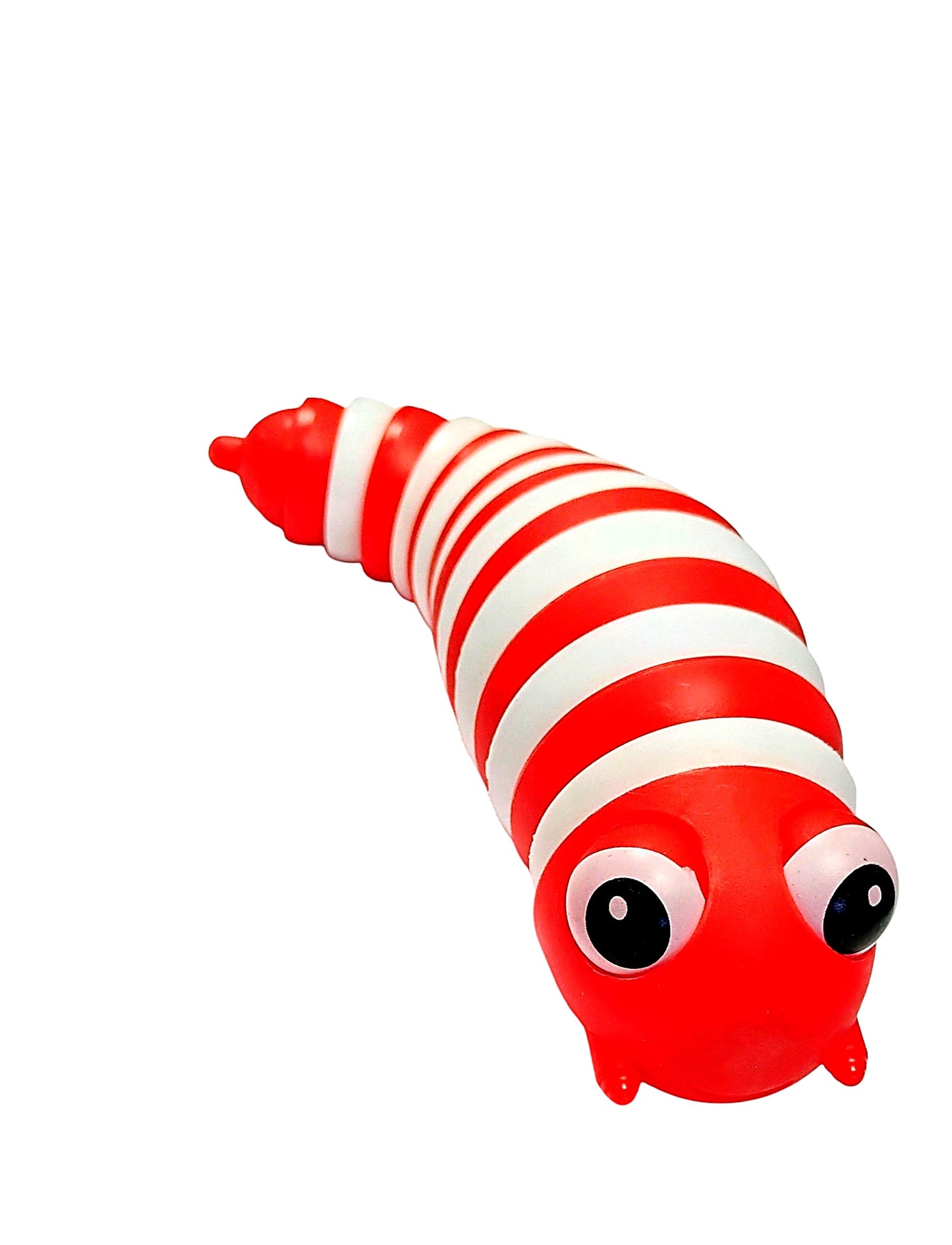 GĄSIENICA SENSORYCZNA WIELKIE OCZY  ANTYSTRESOWA 15CM E1364 EMAJ