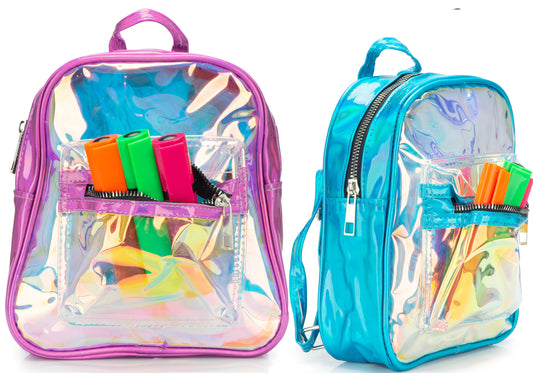 PLECACZEK LUSTRZANY HOLOGRAMOWY DLA DZIECI 24CM X 21CM EMAJ